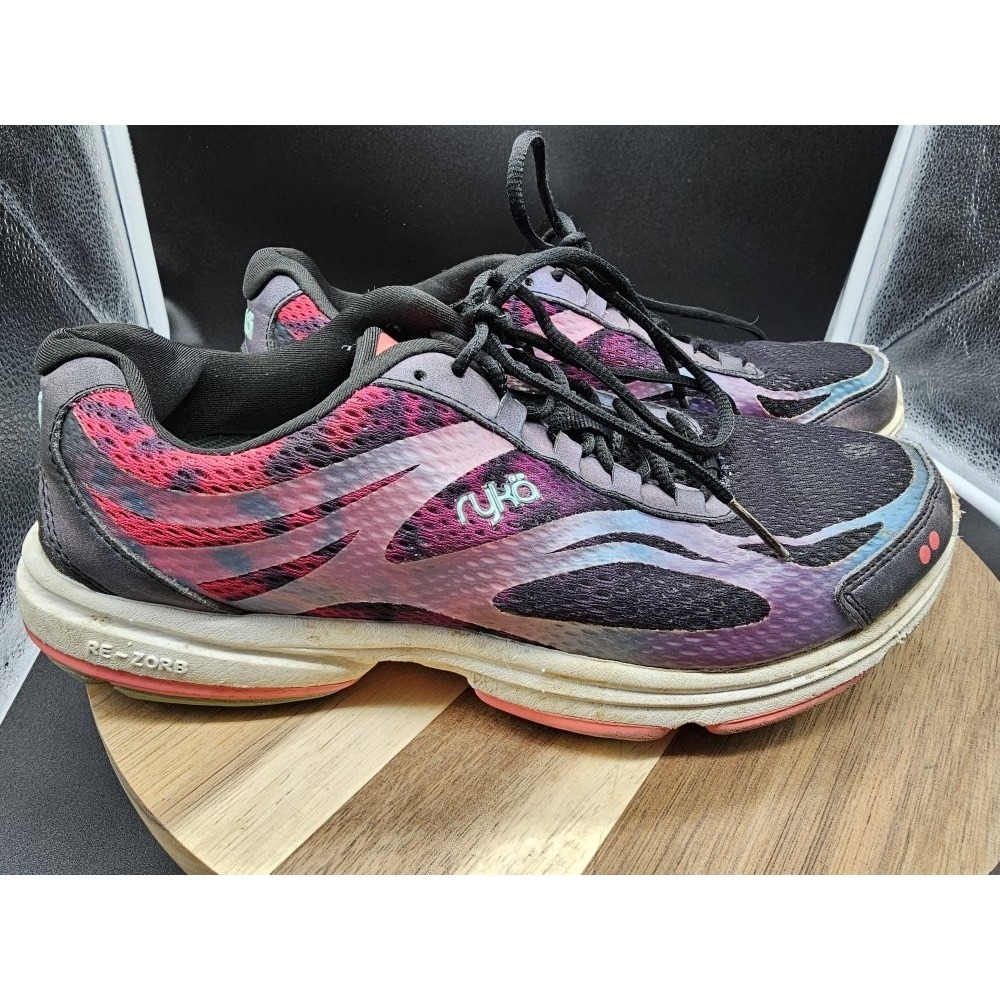 Ryka Devo Plus 2 ~ Sneakers Women Size‎ 9M ~ Pink & Purple Walking Running Shoes